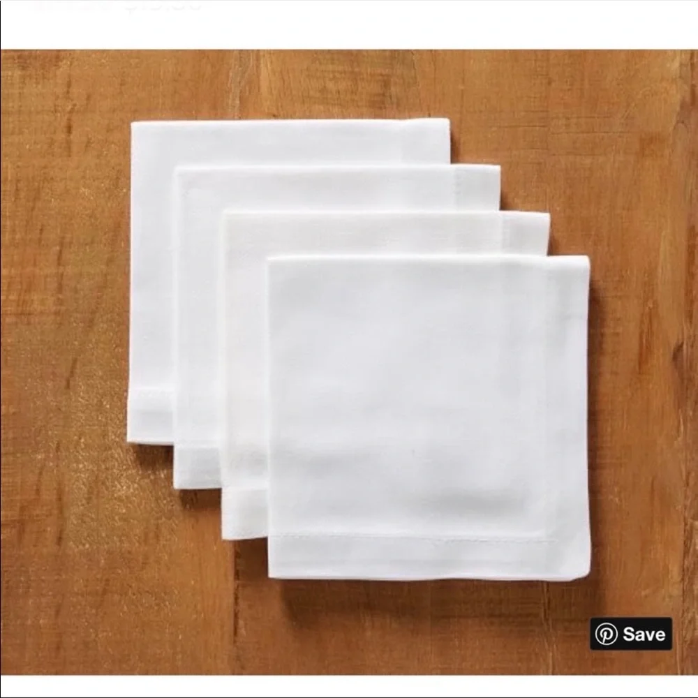 Pottery barn napkins set of 6